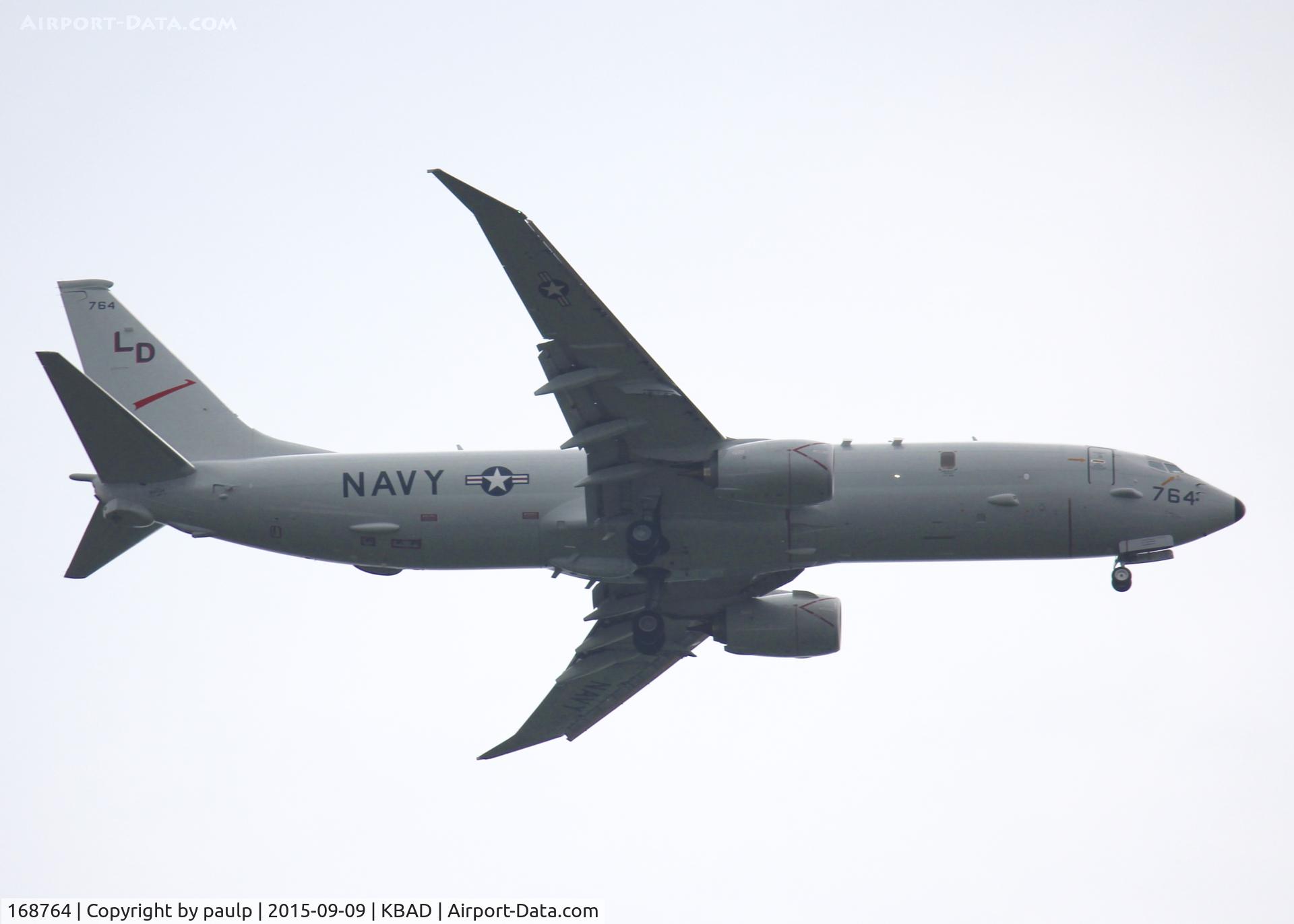 168764, 2014 Boeing P-8A Poseidon C/N 42260, At Barksdale Air Force Base.