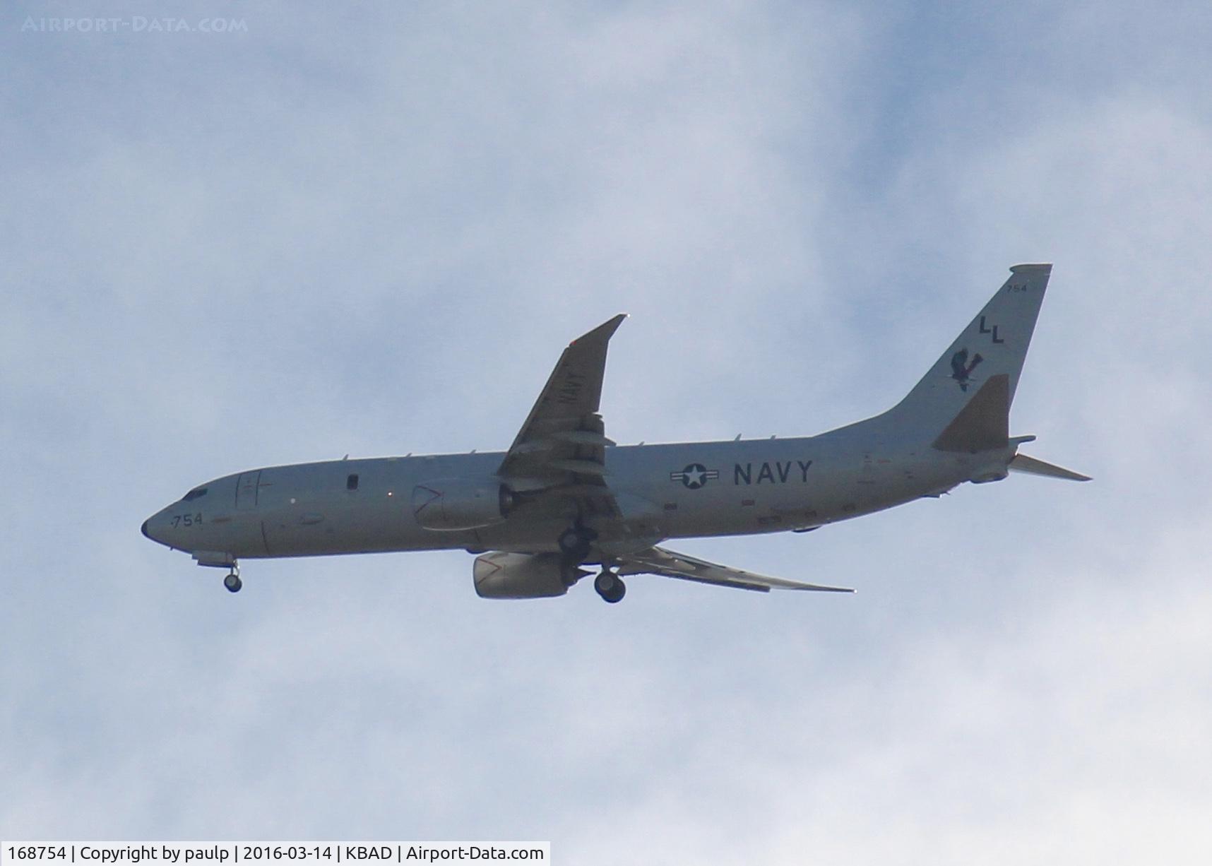 168754, 2013 Boeing P-8A Poseidon C/N 42250, At Barksdale Air Force Base.