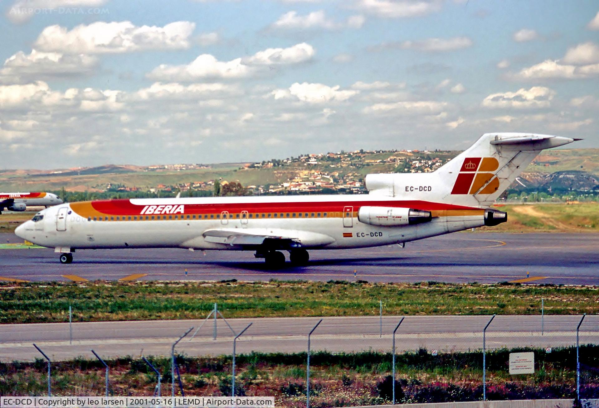 EC-DCD, 1978 Boeing 727-256 C/N 21610, Madrid 16.5.01