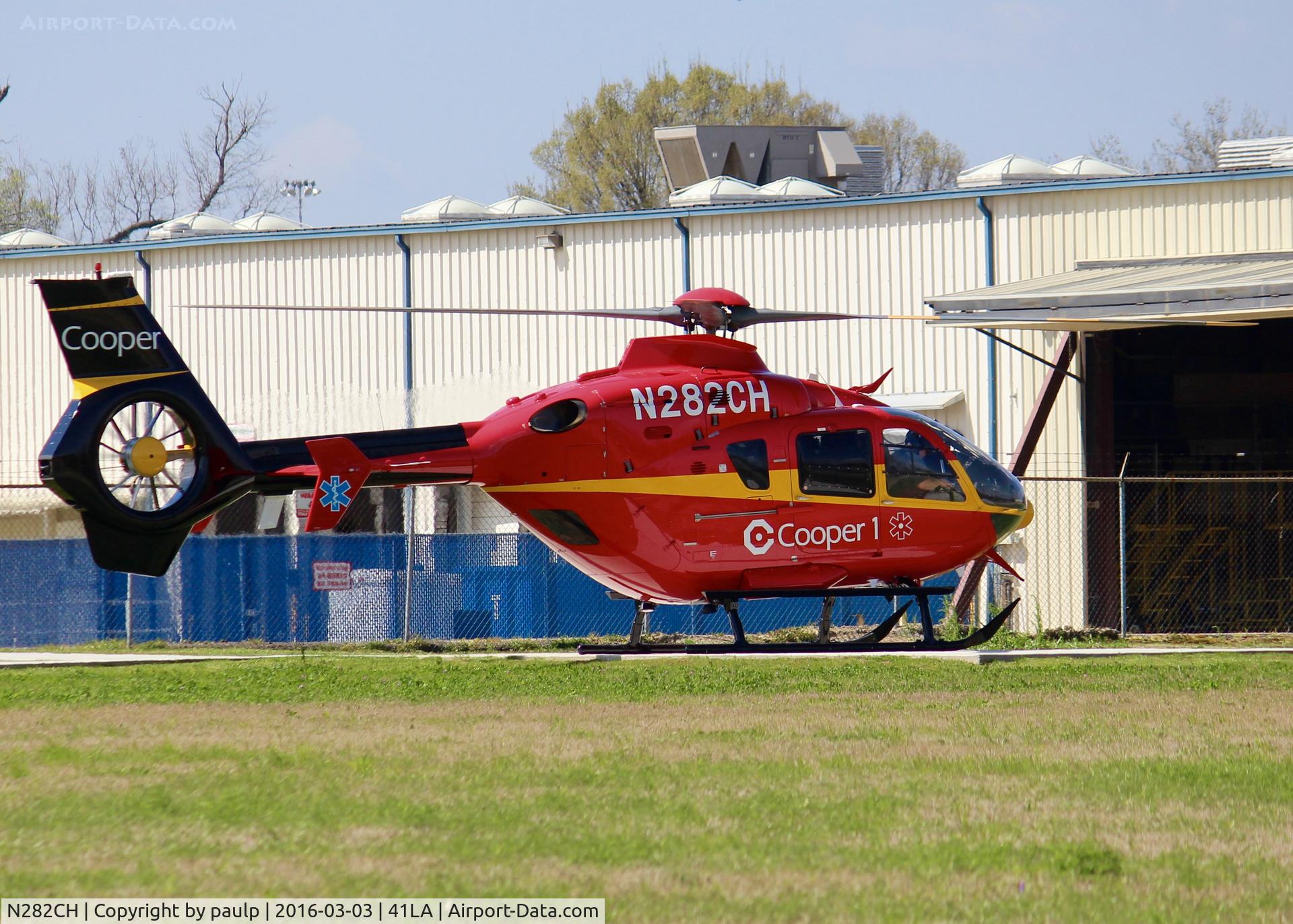N282CH, 2008 Eurocopter EC-135T-2+ C/N 0735, At Metro Aviation.