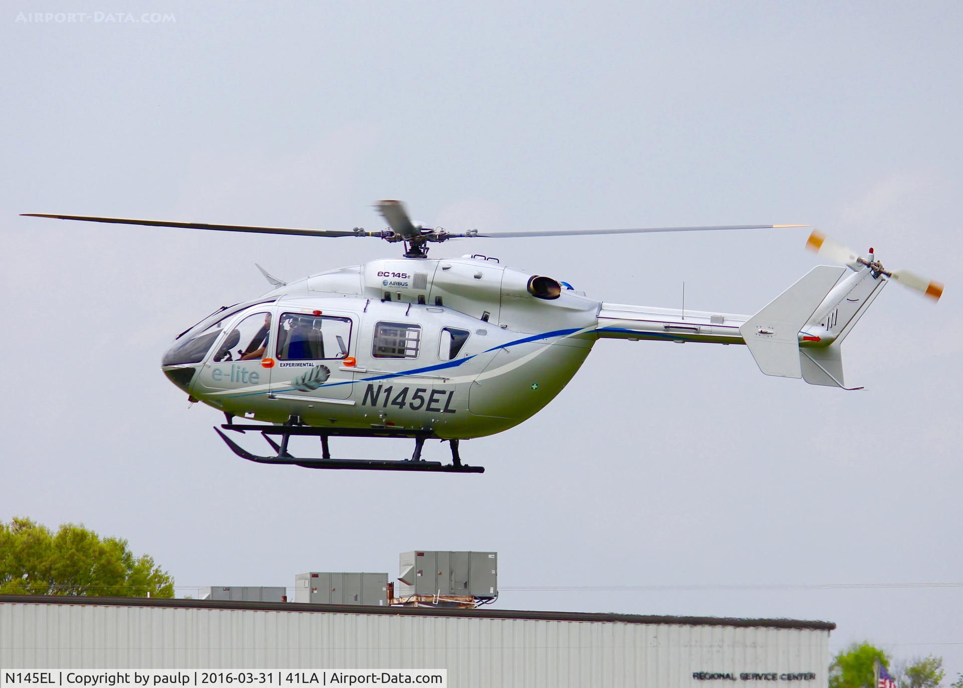 N145EL, 2015 Eurocopter-Kawasaki EC-145 (BK-117C-2) C/N 9601, At Metro Aviation.