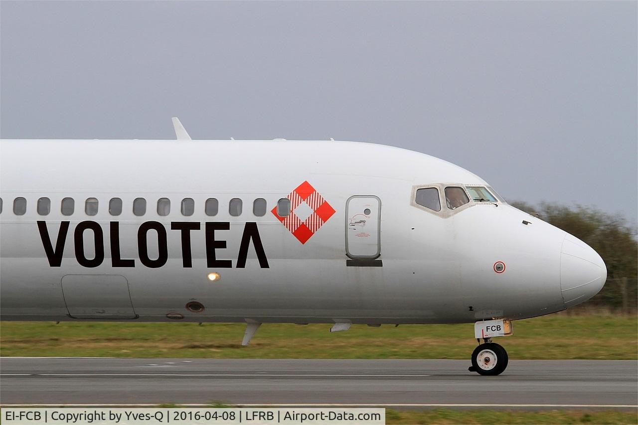 EI-FCB, 2005 Boeing 717-200 C/N 55191, Boeing 717-200, Landing rwy25L, Brest-Bretagne airport (LFRB-BES)