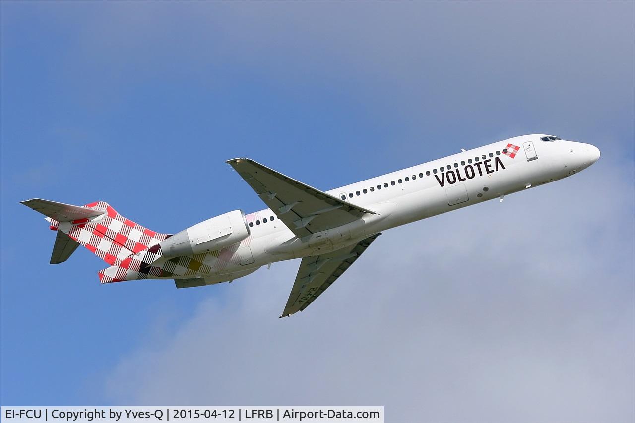 EI-FCU, 2005 Boeing 717-2BL C/N 55190, Boeing 717-2BL, Take off rwy 07R, Brest-Bretagne airport (LFRB-BES)
