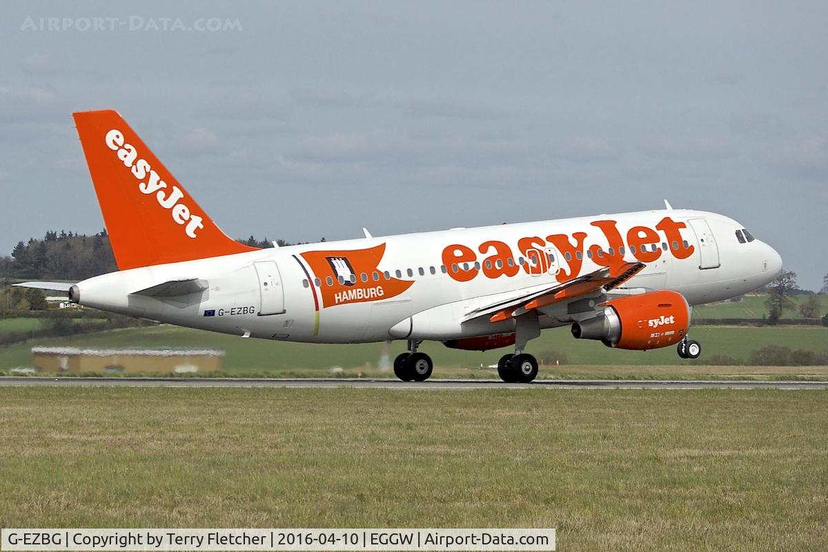 G-EZBG, 2006 Airbus A319-111 C/N 2946, Easyjet A319 at Luton