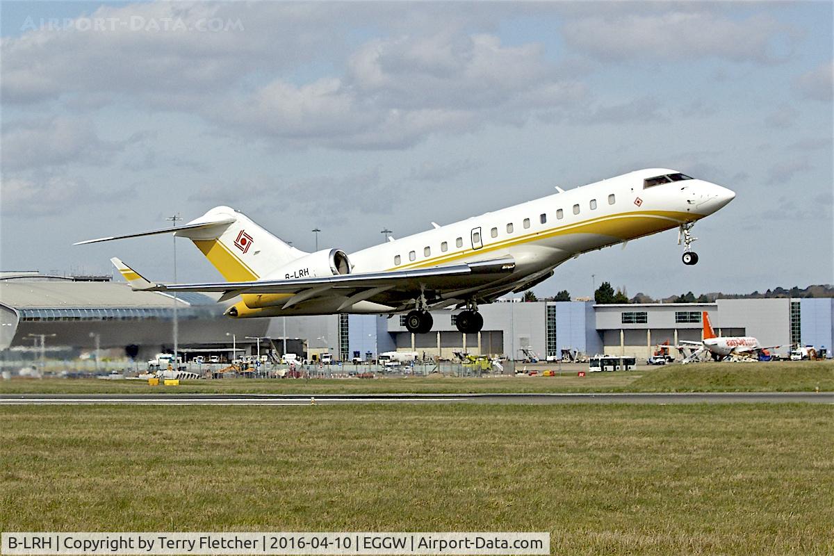 B-LRH, 2007 Bombardier BD-700-1A11 Global 5000 C/N 9241, At Luton