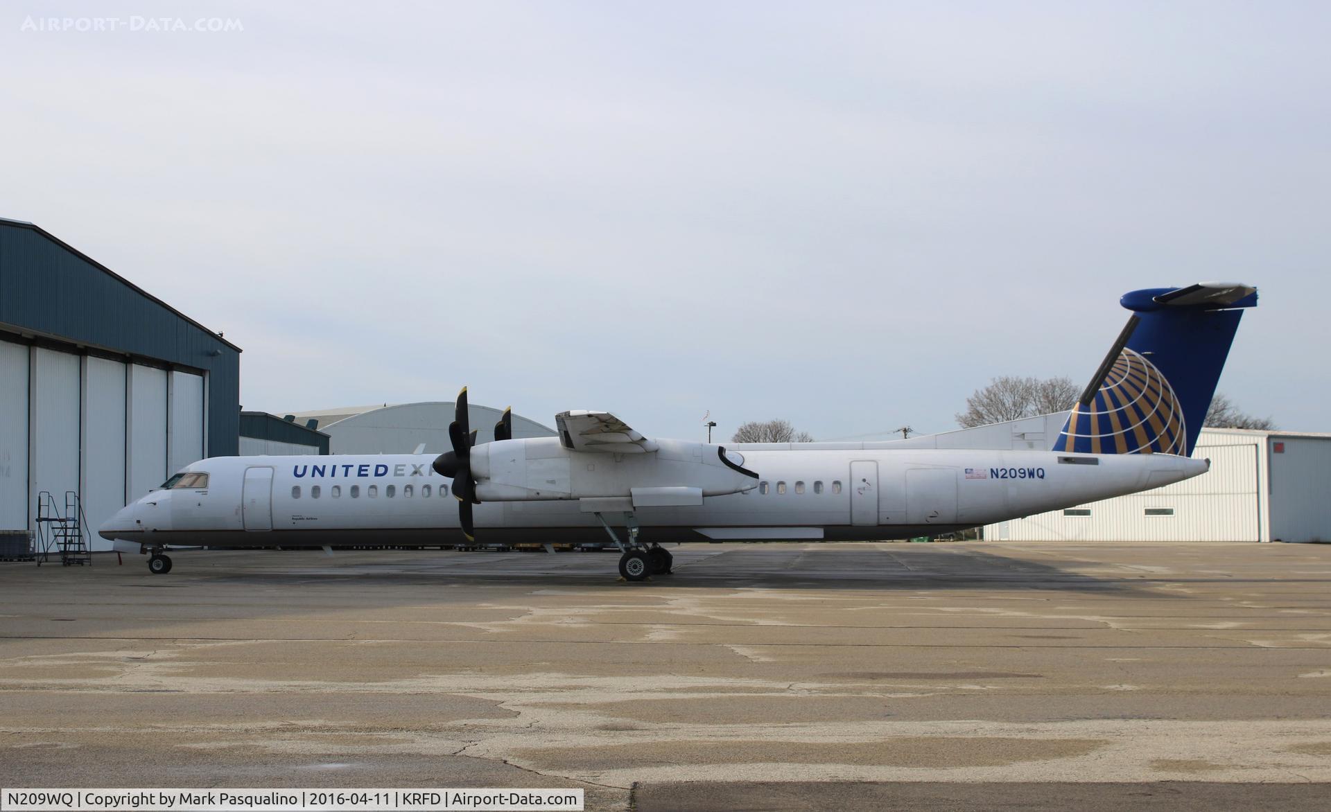 N209WQ, 2008 De Havilland Canada DHC-8-402Q Dash 8 Dash 8 C/N 4209, DHC-8-402