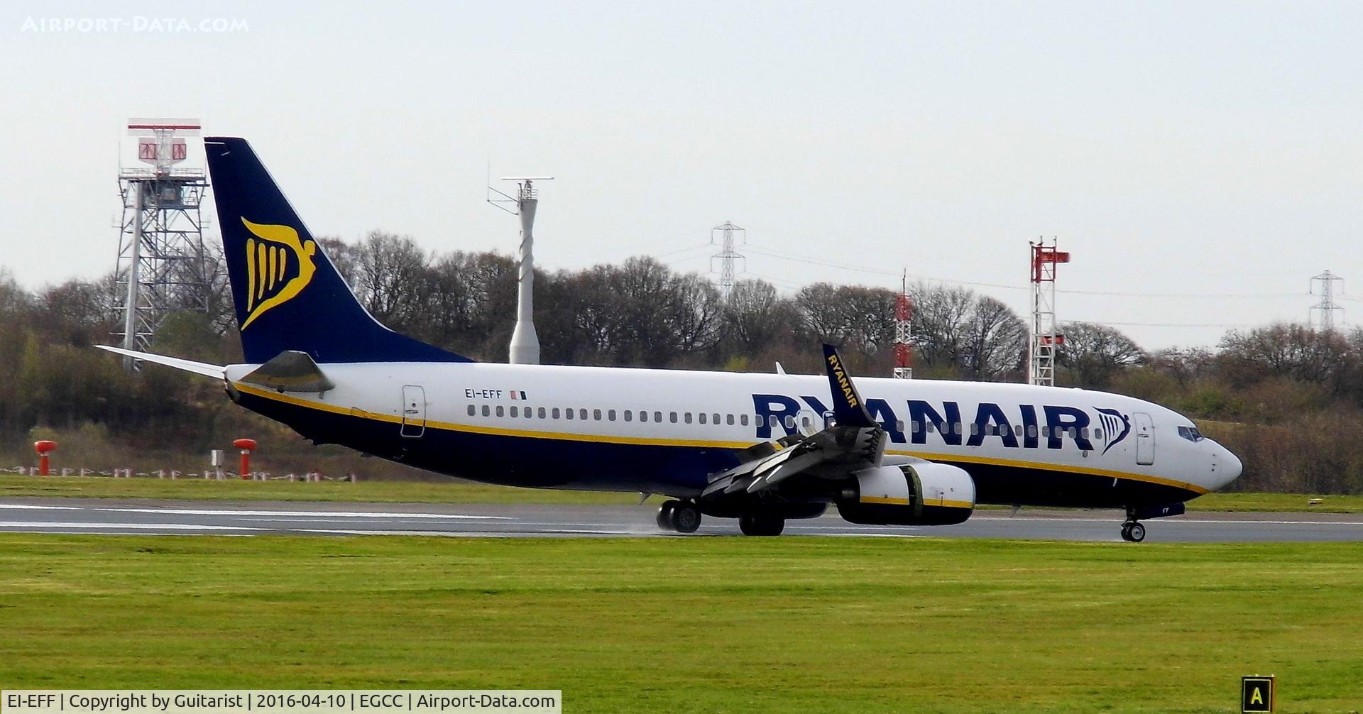 EI-EFF, 2009 Boeing 737-8AS C/N 35016, At Manchester