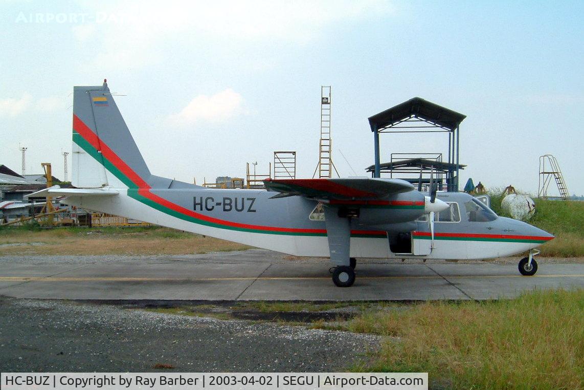 HC-BUZ, 1995 Pilatus Britten-Norman BN-2B-26 Islander C/N 2278, Britten-Norman BN-2B-26 Islander [2278] Guayaquil-Simon Bolivar Int'l~HC 02/04/2003
