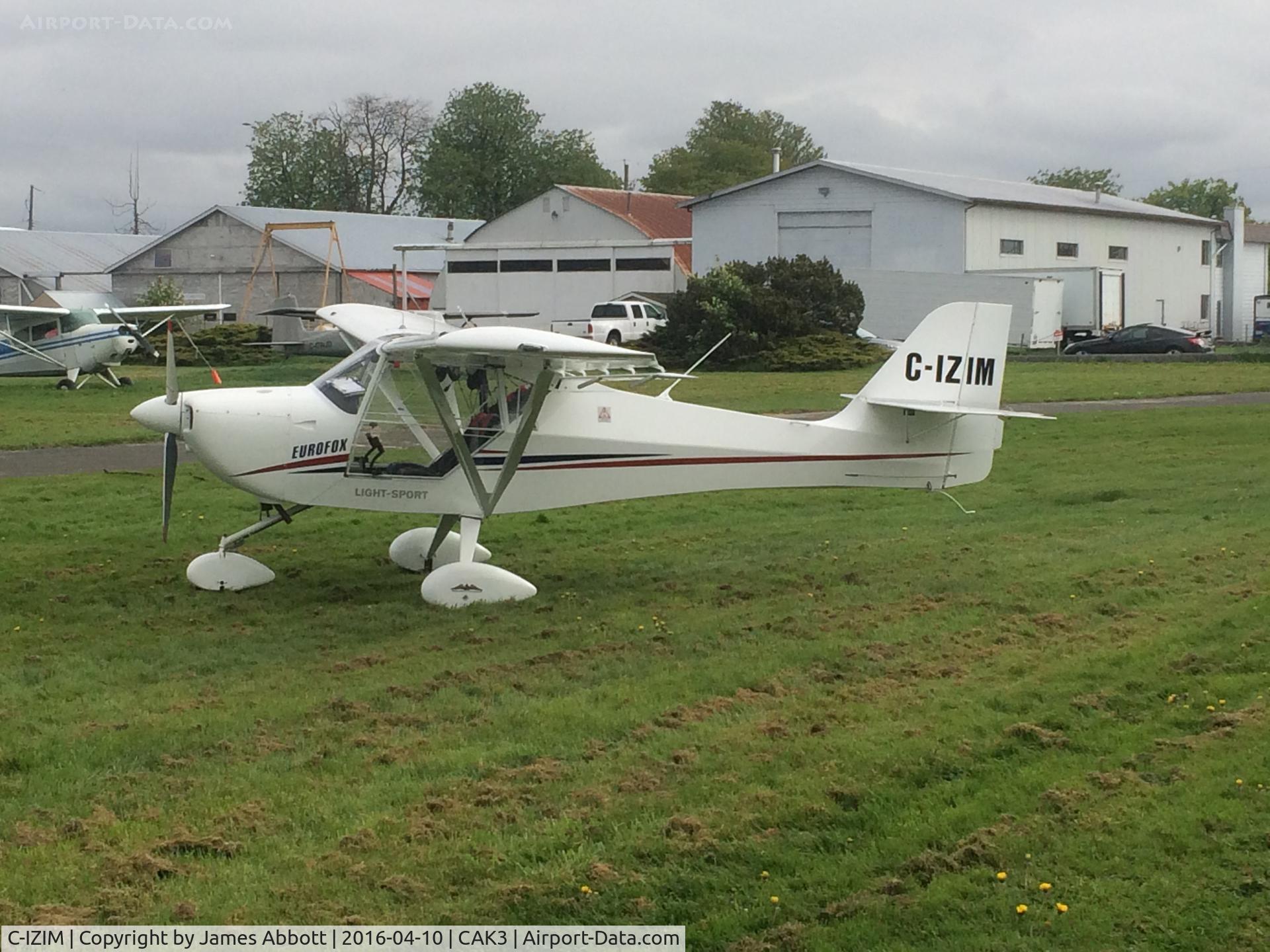 C-IZIM, 2007 Aeropro Eurofox  LSA 3K C/N 22507, At Delta Heritage Airpark