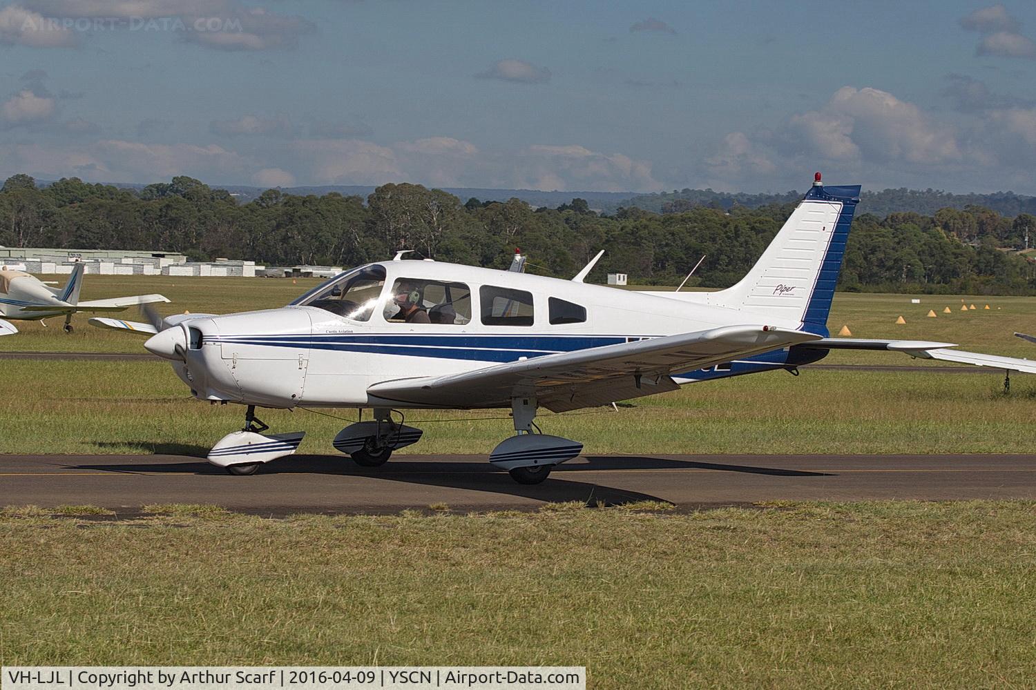 VH-LJL, 1976 Piper PA-28-151 C/N 28-7615191, Camden NSW April 2016