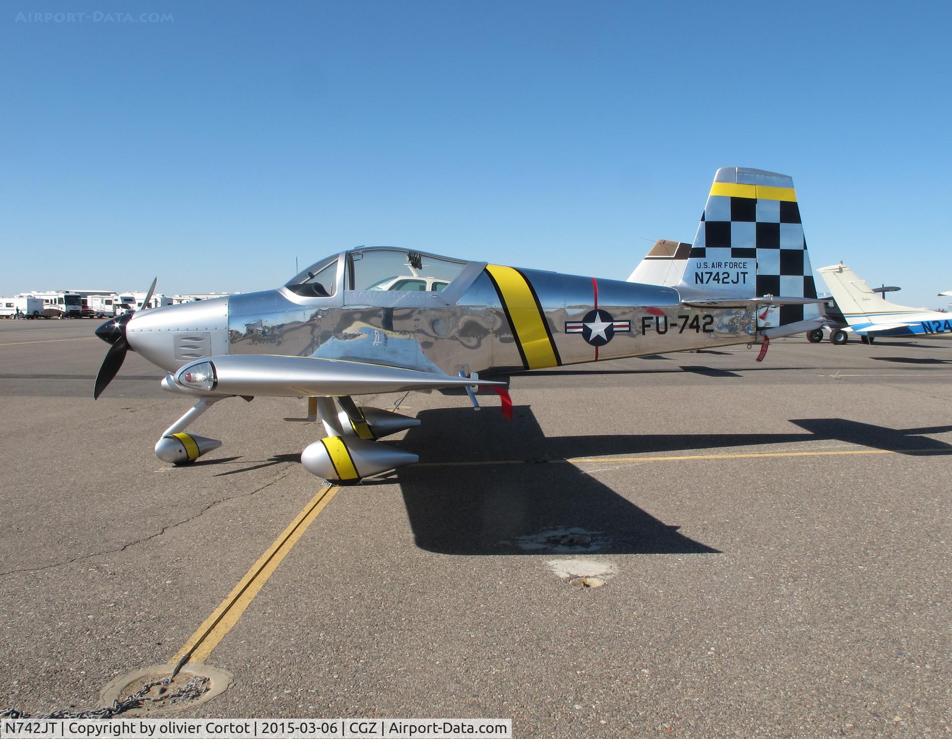 N742JT, Vans RV-7A C/N 70614, cactus fly in