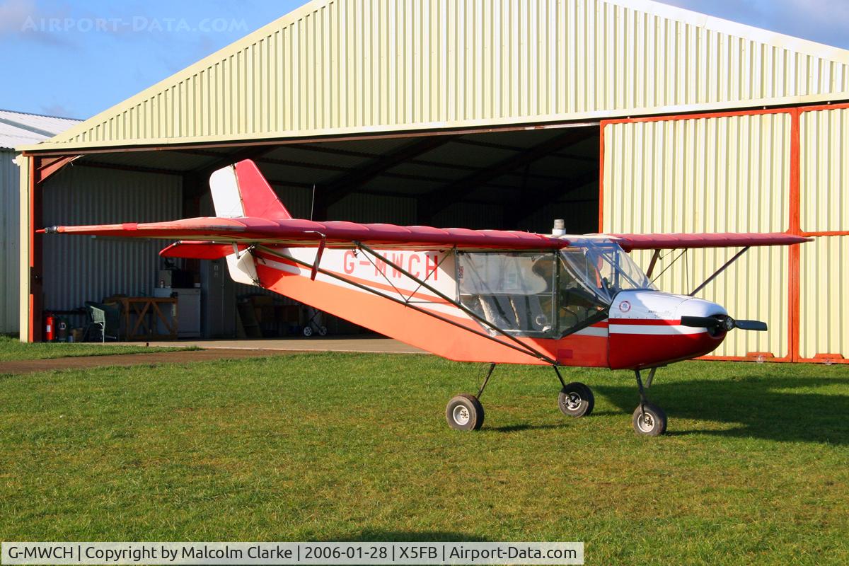 G-MWCH, 1990 Rans S-6ESD Coyote II C/N PFA 204-11632, Rans S-6ESD Coyote II, Fishburn Airfield, January 2006.