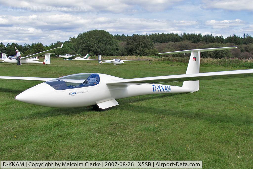 D-KKAM, Schleicher ASW-22BLE C/N 22065, Schleicher ASW-22BLE, The Yorkshire Gliding Club, Sutton Bank, N Yorks, August 2997.