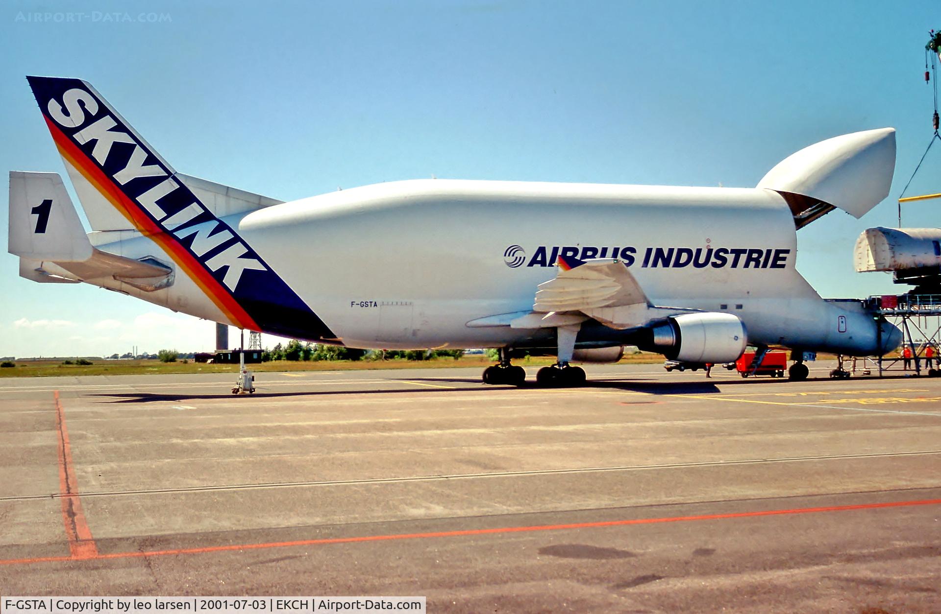 F-GSTA, 1994 Airbus A300B4-608ST Super Transporter C/N 655, Copenhagen 3.7.01