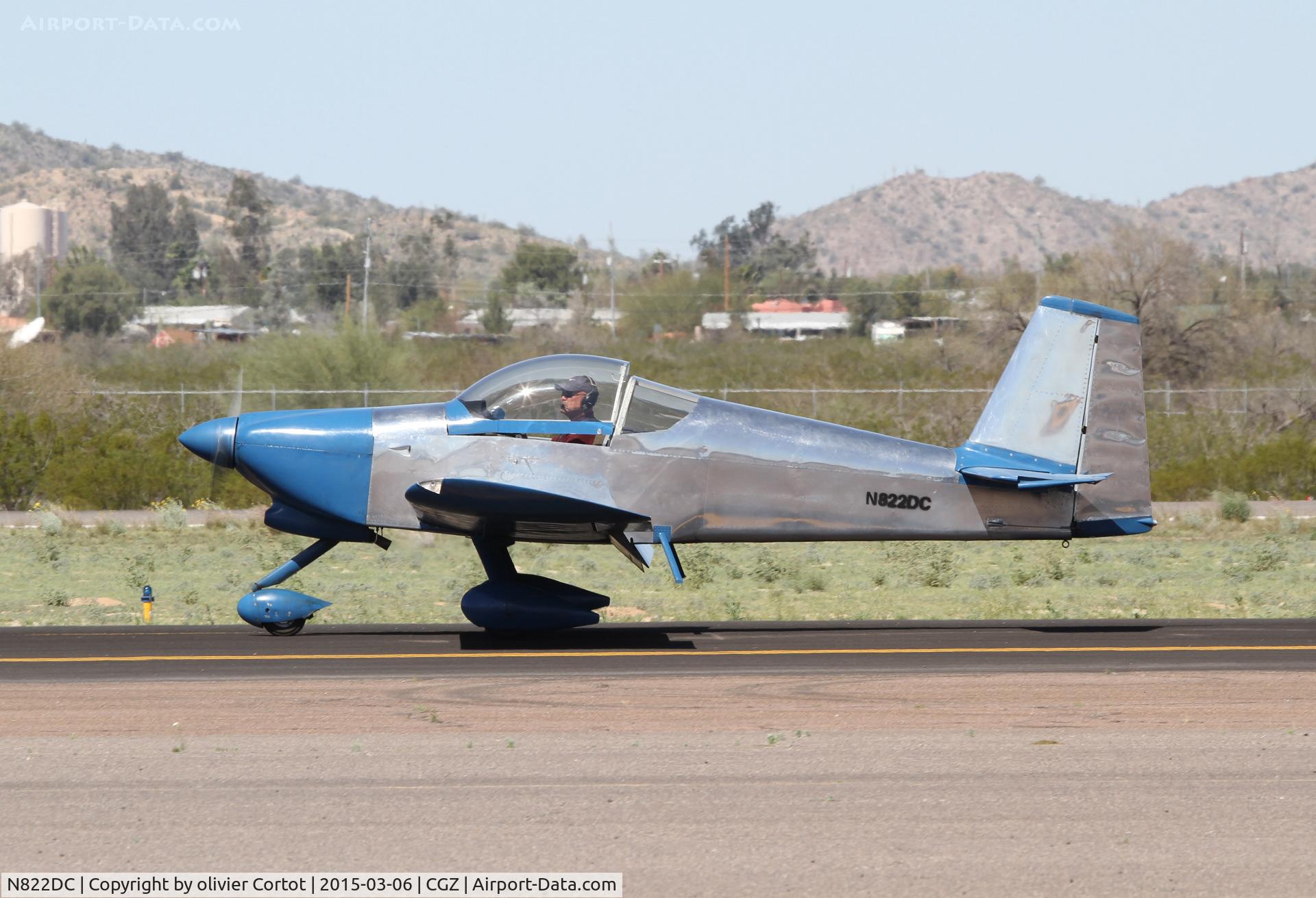 N822DC, 2005 Vans RV-6A C/N 60510, Cactus fly in