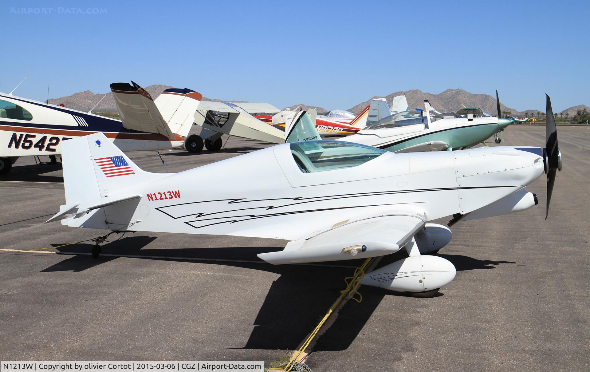 N1213W, 1997 Rand Robinson KR-2S C/N 586, cactus fly in