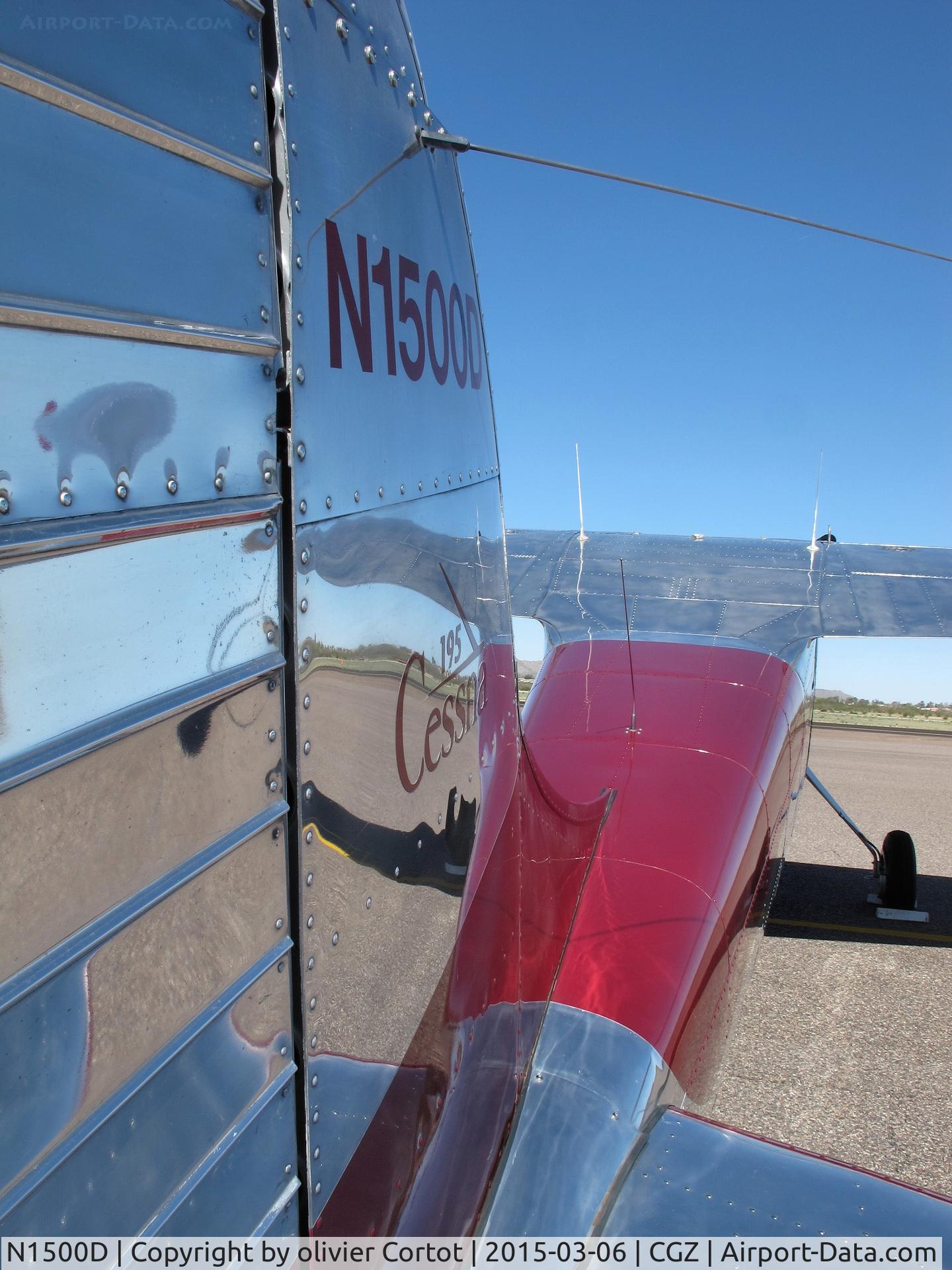 N1500D, 1951 Cessna 190 C/N 7722, new paint