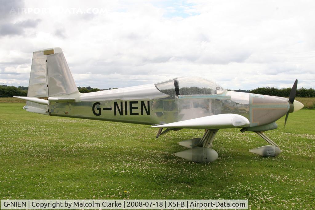 G-NIEN, 2006 Vans RV-9A C/N PFA 320-14419, Vans RV-9A, awaiting her paint finish, Fishburn Airfield, July 2008.