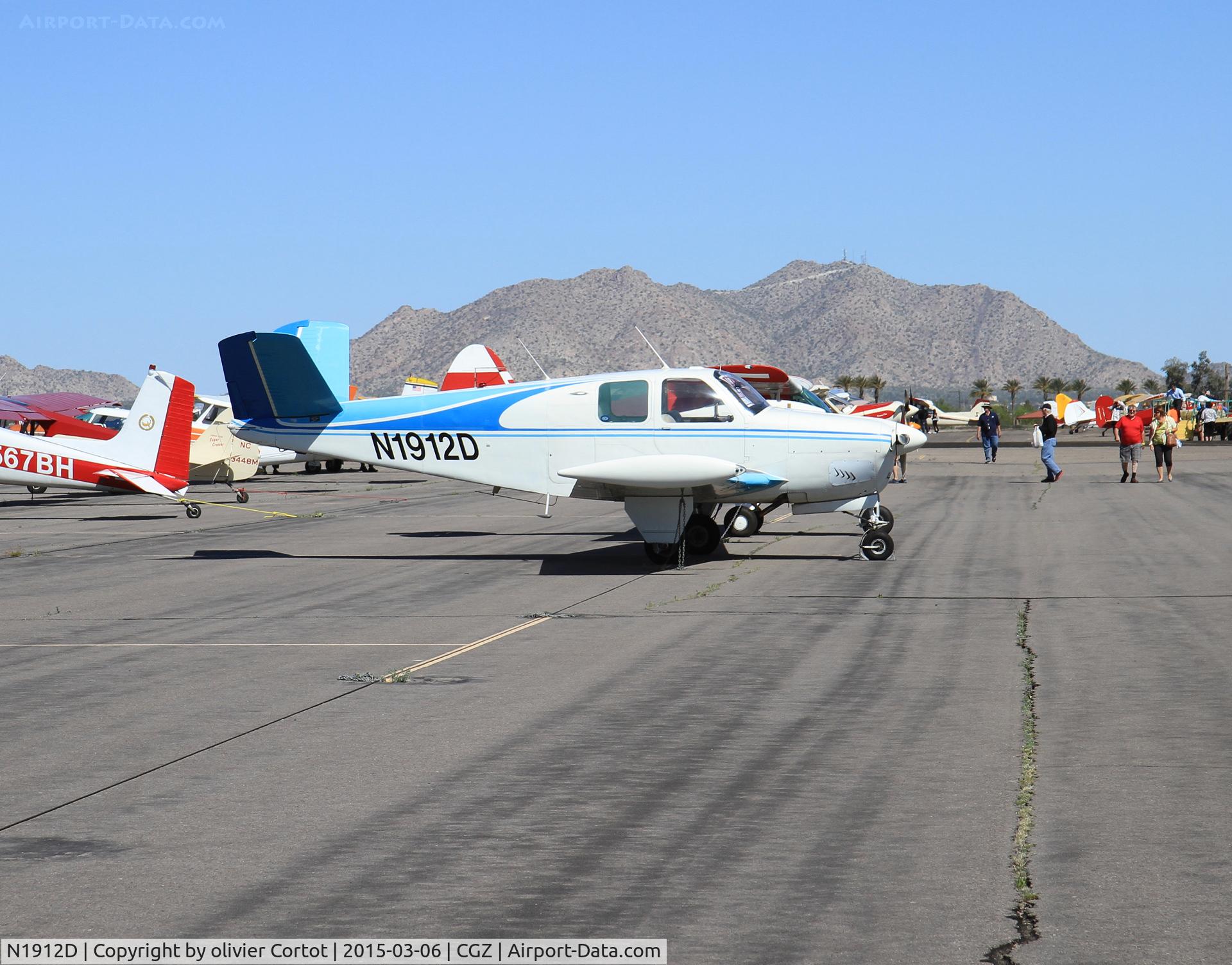 N1912D, 1952 Beech C35 Bonanza C/N D-3162, cactus fly in