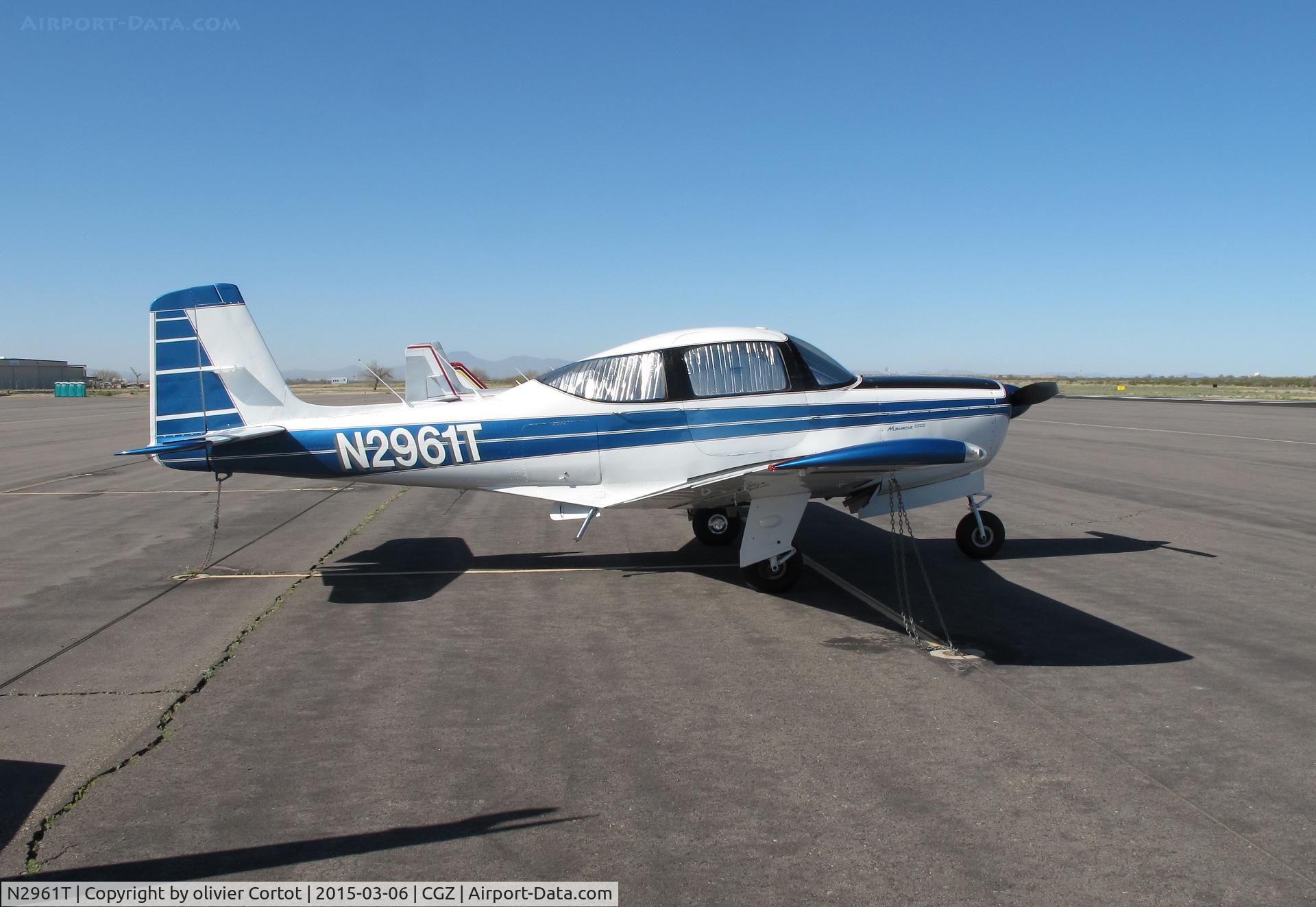 N2961T, 1966 Aero Commander 200D C/N 334, cactus fly in