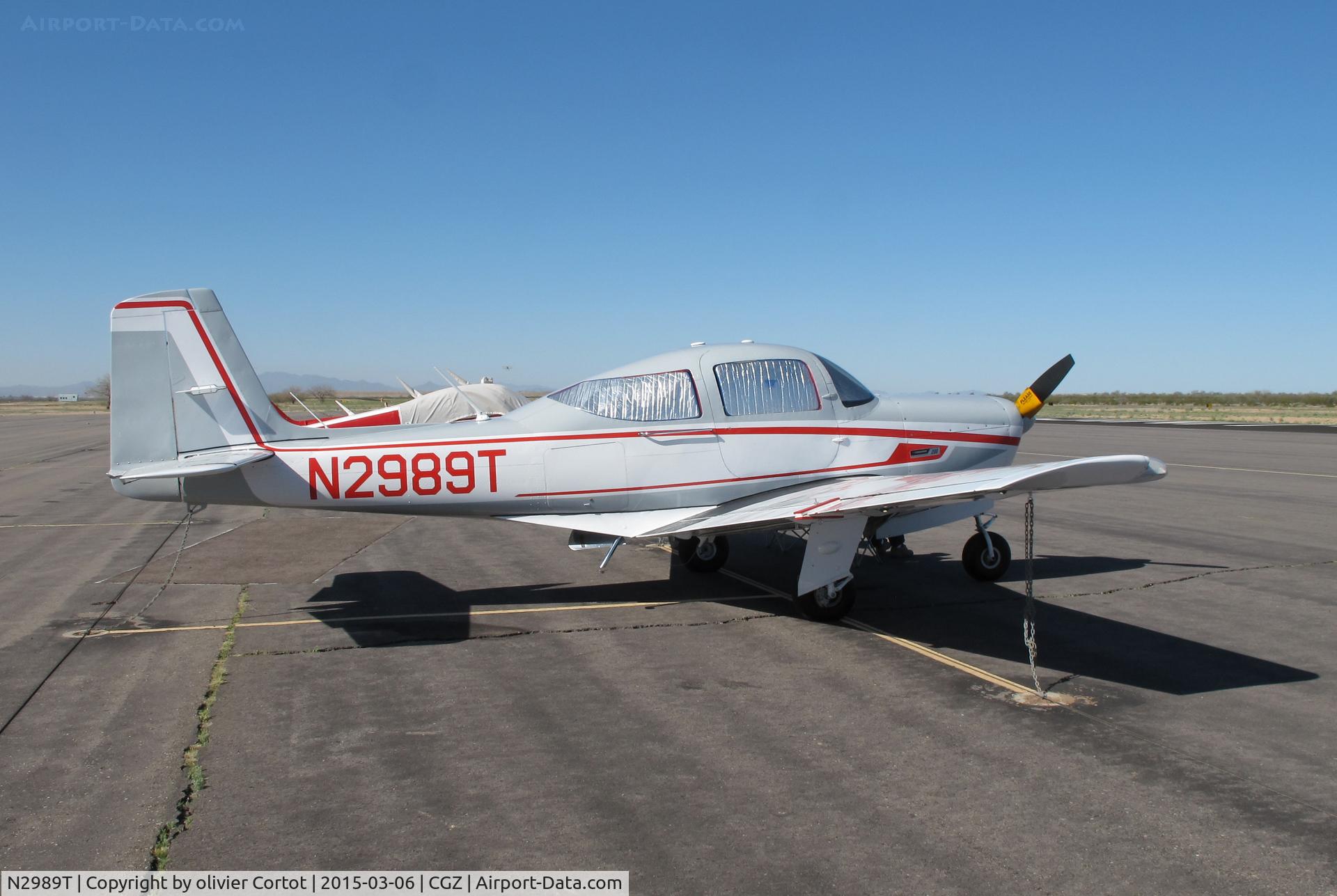 N2989T, 1966 Aero Commander 200D C/N 362, cactus fly in