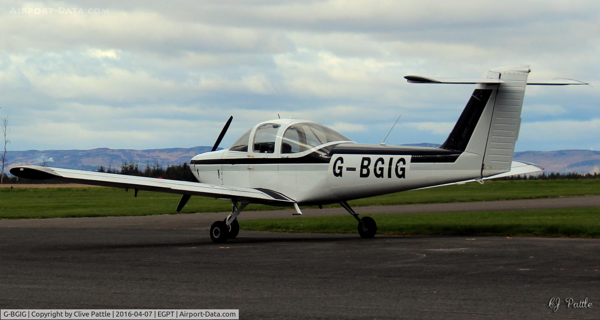 G-BGIG, 1978 Piper PA-38-112 Tomahawk Tomahawk C/N 38-78A0773, Perth (Scone) airfield EGPT/PSL