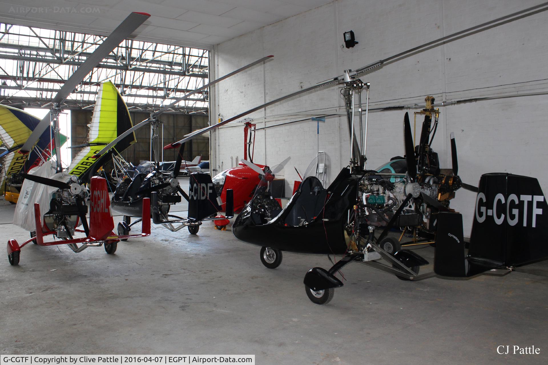 G-CGTF, 2012 Rotorsport Uk MT-03 C/N RSUK/MT-03/054, Hangared at Perth (Scone) airfield EGPT