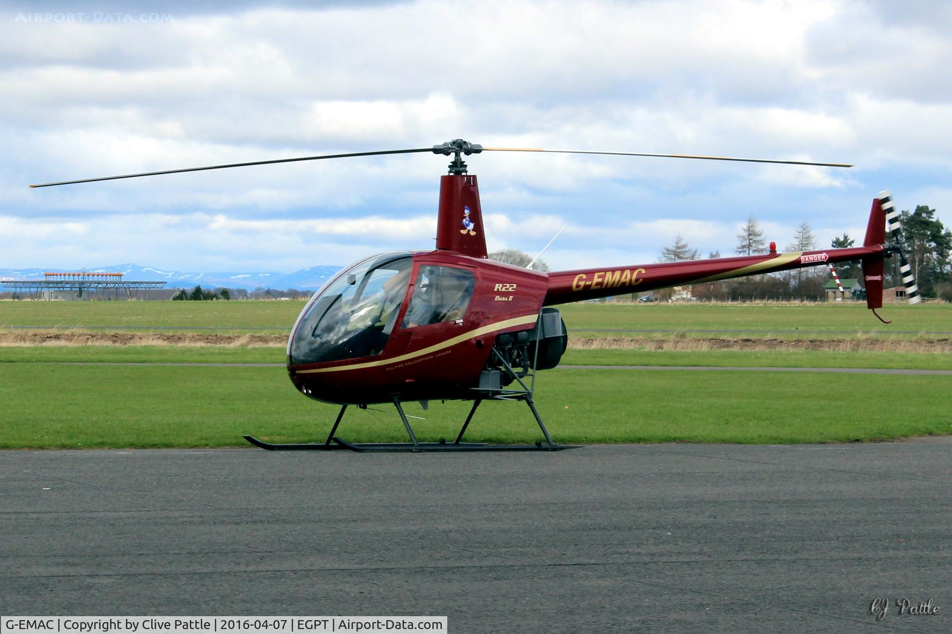 G-EMAC, 2001 Robinson R22 Beta II C/N 3234, Perth EGPT