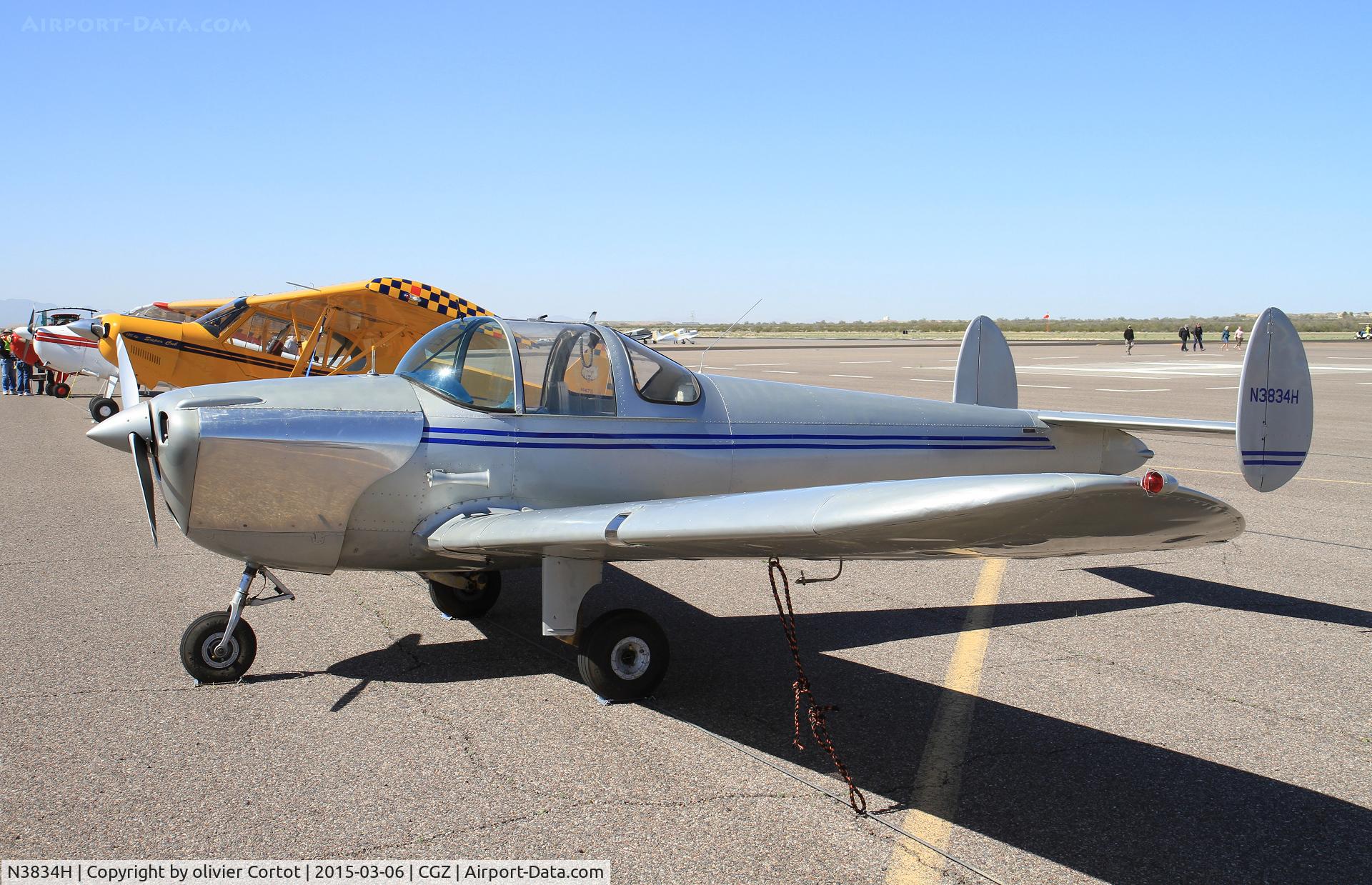 N3834H, 1947 Erco 415D Ercoupe C/N 4535, the other side