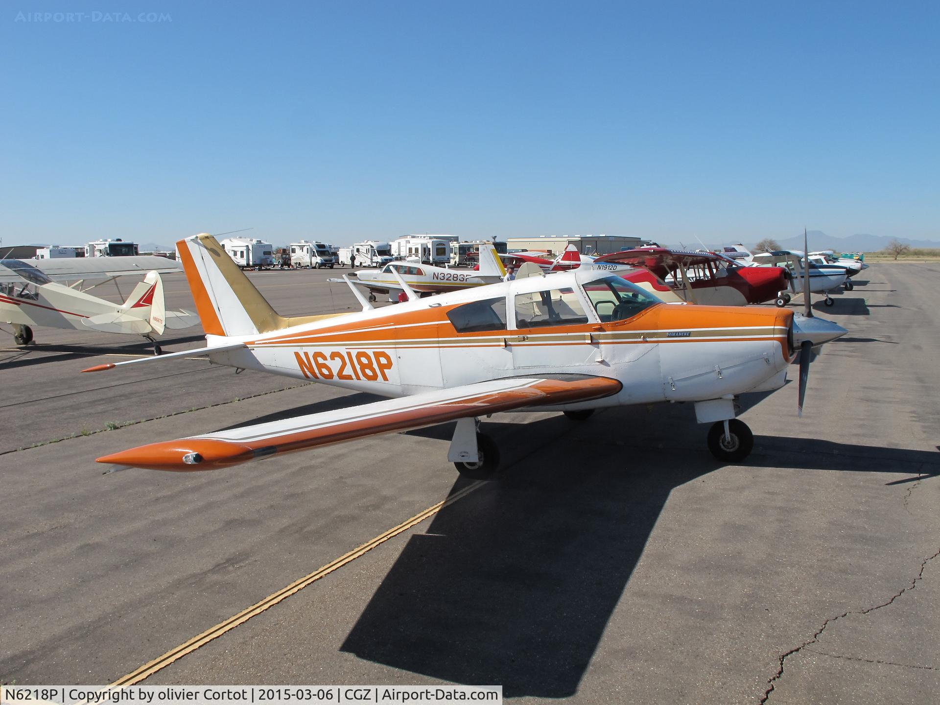 N6218P, 1959 Piper PA-24-250 Comanche C/N 24-1320, Cactus fly in