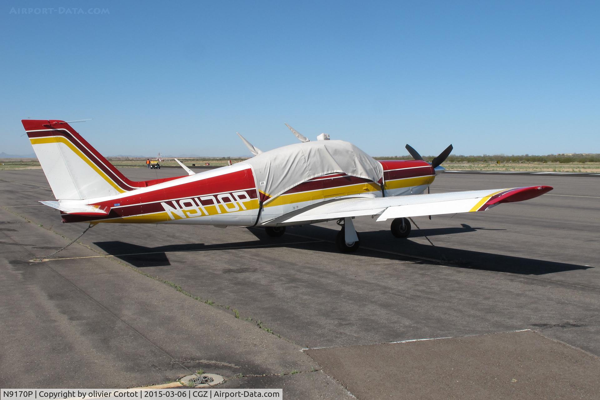 N9170P, 1967 Piper PA-24-260 Comanche C/N 24-4659, cactus fly in