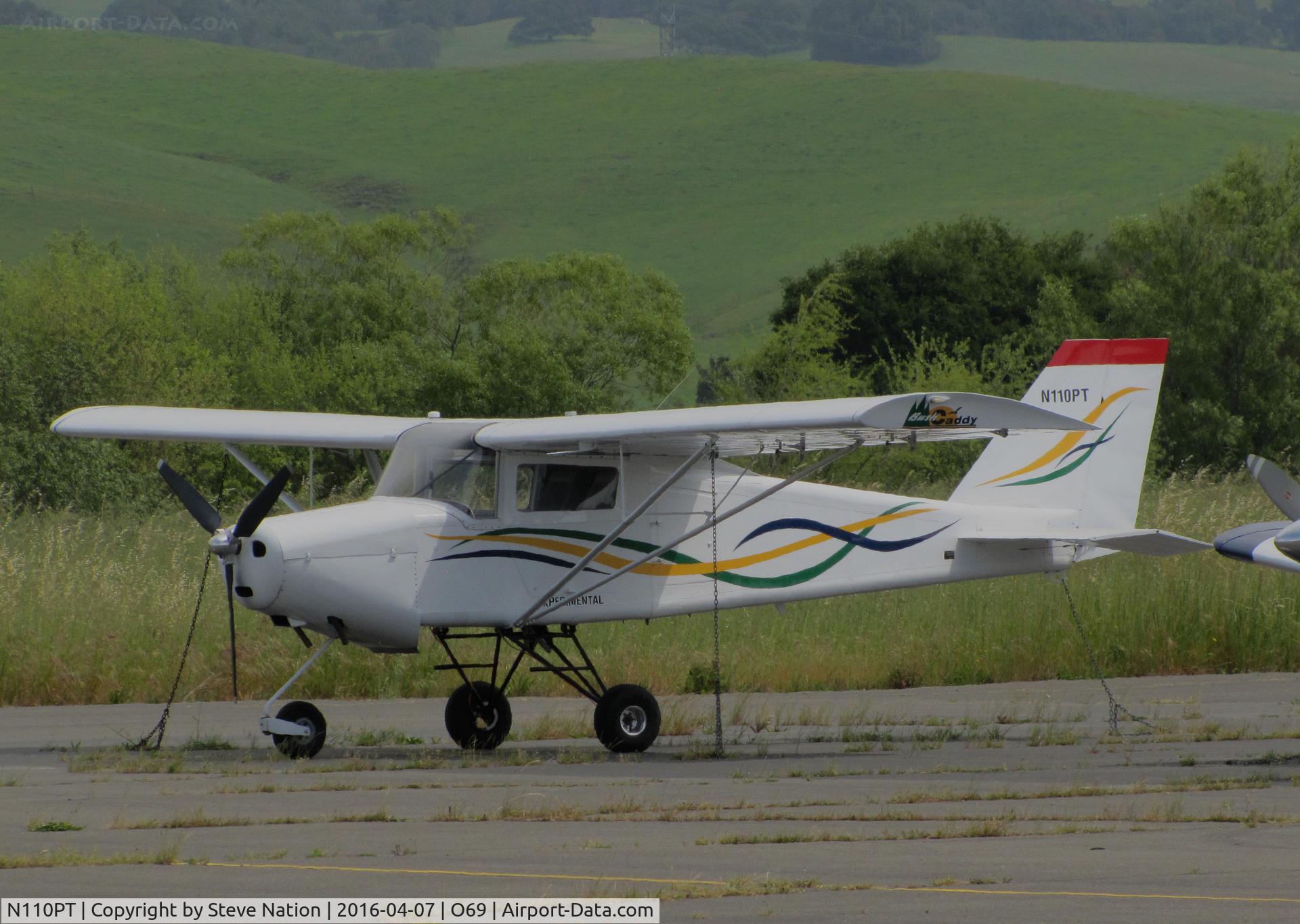 N110PT, BushCaddy LSA R-80 C/N BCLSA (AT) 147, Locally-based BushCaddy LSA R-80 @ Petaluma Municipal Airport, CA (recent arrival from Santa Paula)