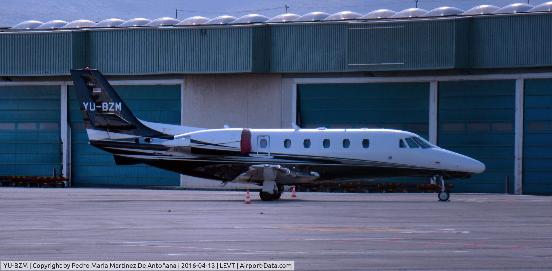 YU-BZM, 2009 Cessna 560XLS Citation Excel+ C/N 560-6037, Foronda - Vitoria-Gasteiz - España