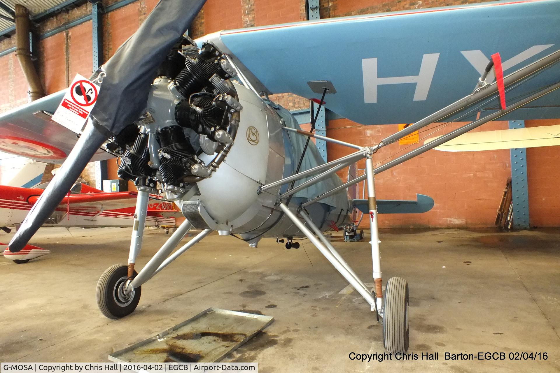 G-MOSA, 1952 Morane-Saulnier MS.317 C/N 351, Barton resident