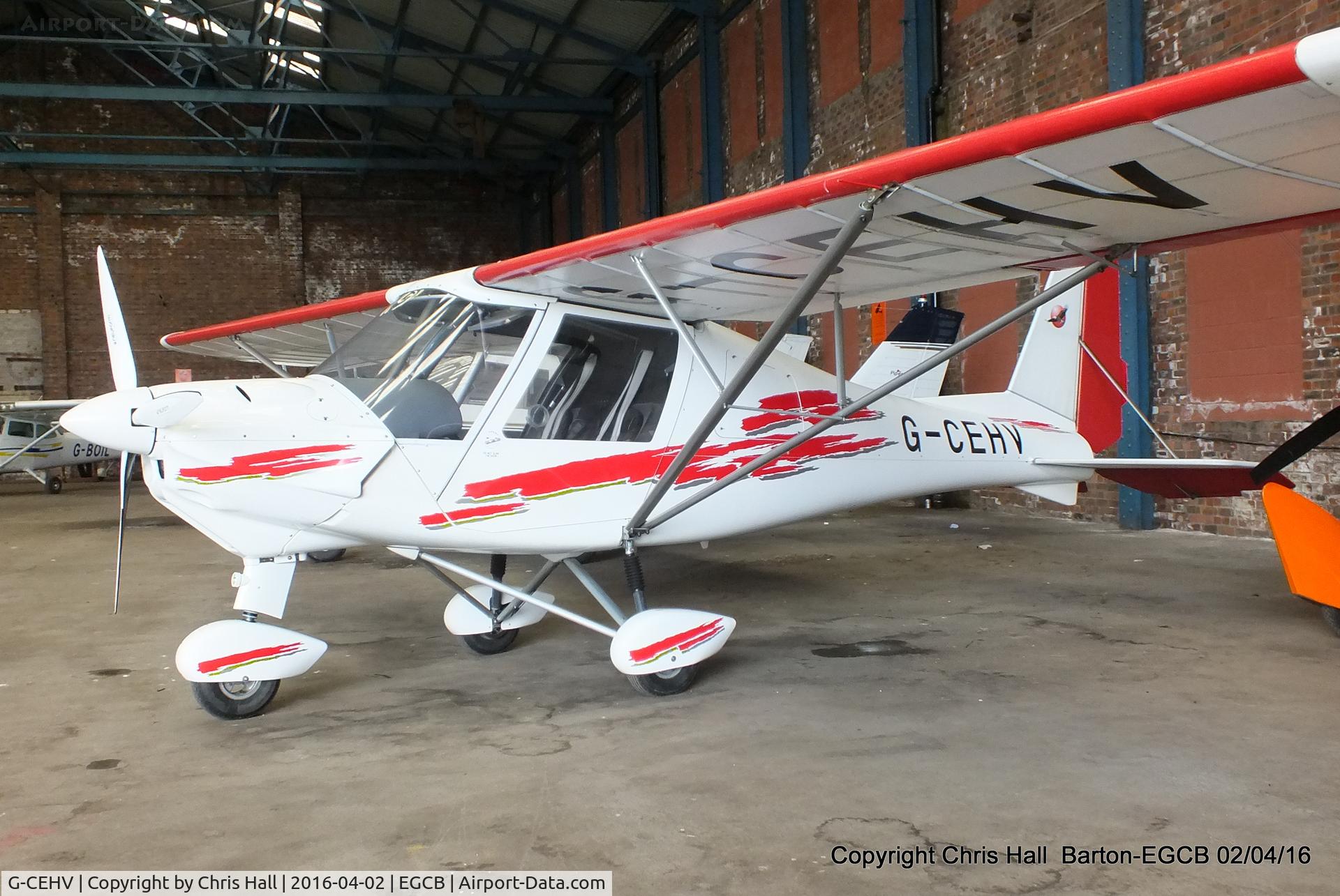 G-CEHV, 2006 Comco Ikarus C42 FB80 C/N 0610-6854, Barton resident