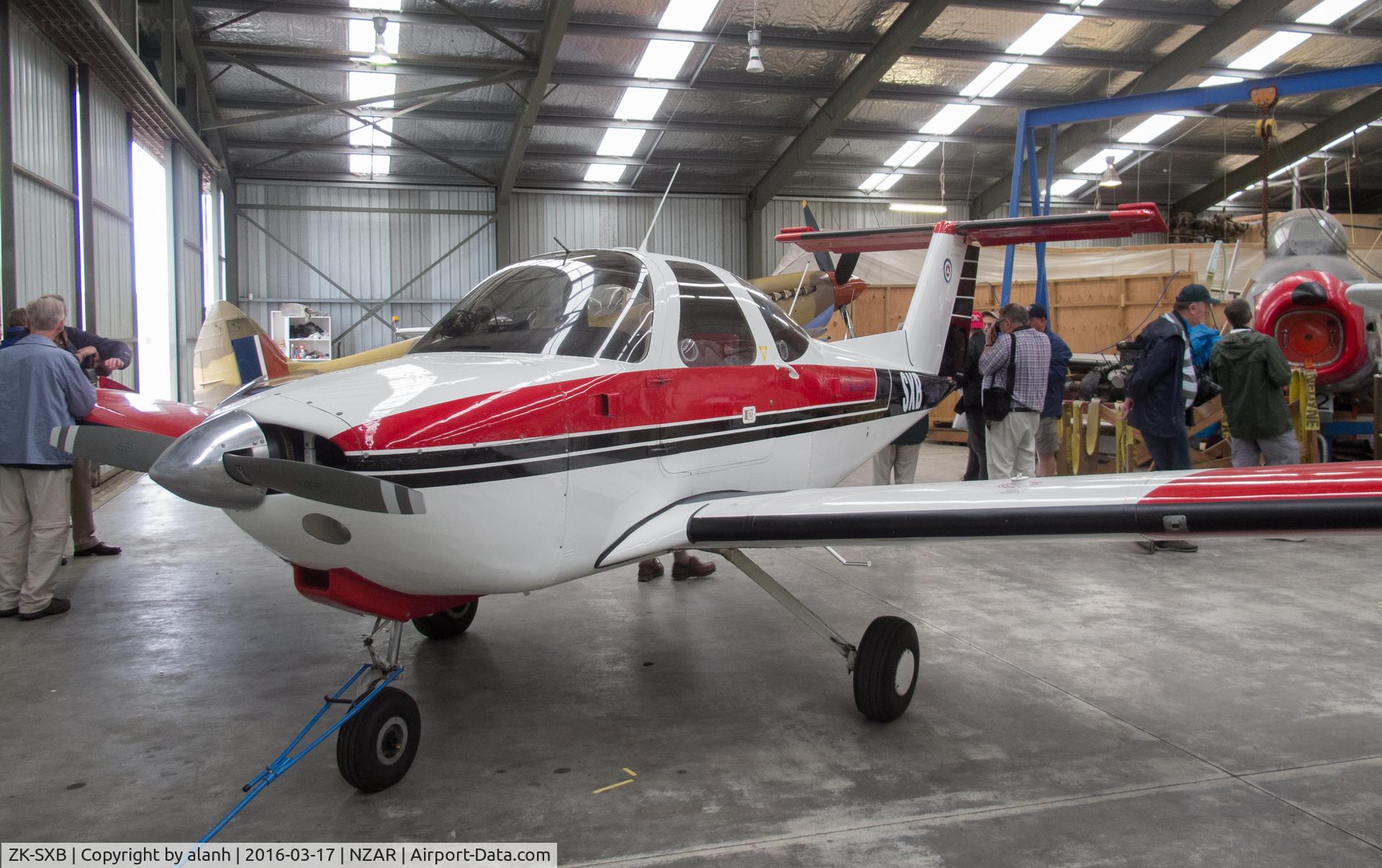 ZK-SXB, 1980 Beech 77 Skipper Skipper C/N WA-139, At Ardmore