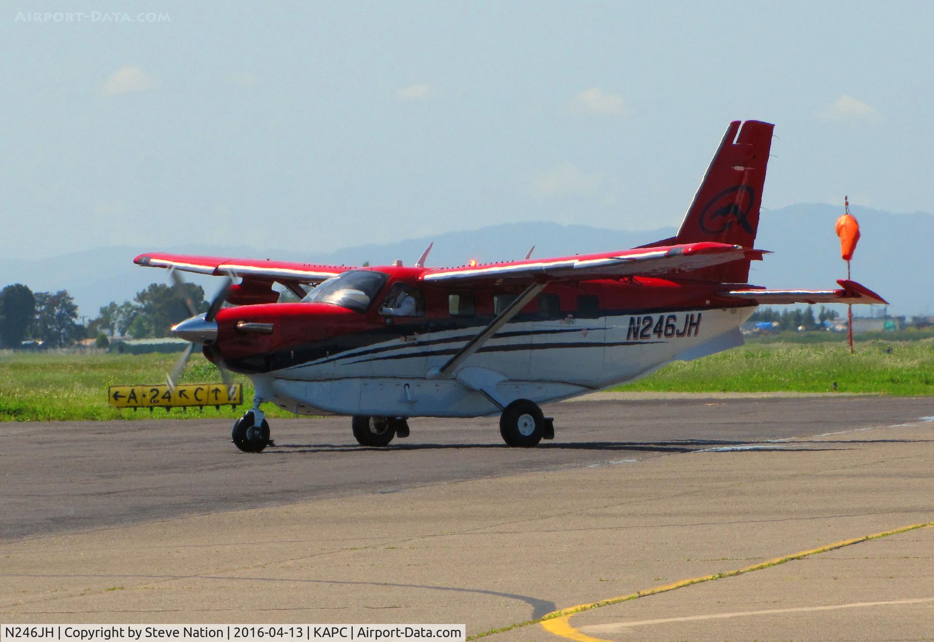N246JH, 2013 Quest Kodiak 100 C/N 100-0084, Seattle, WA-based 2013 Quest Aircraft Kodiak 100 arriving @ Napa County Airport, CA