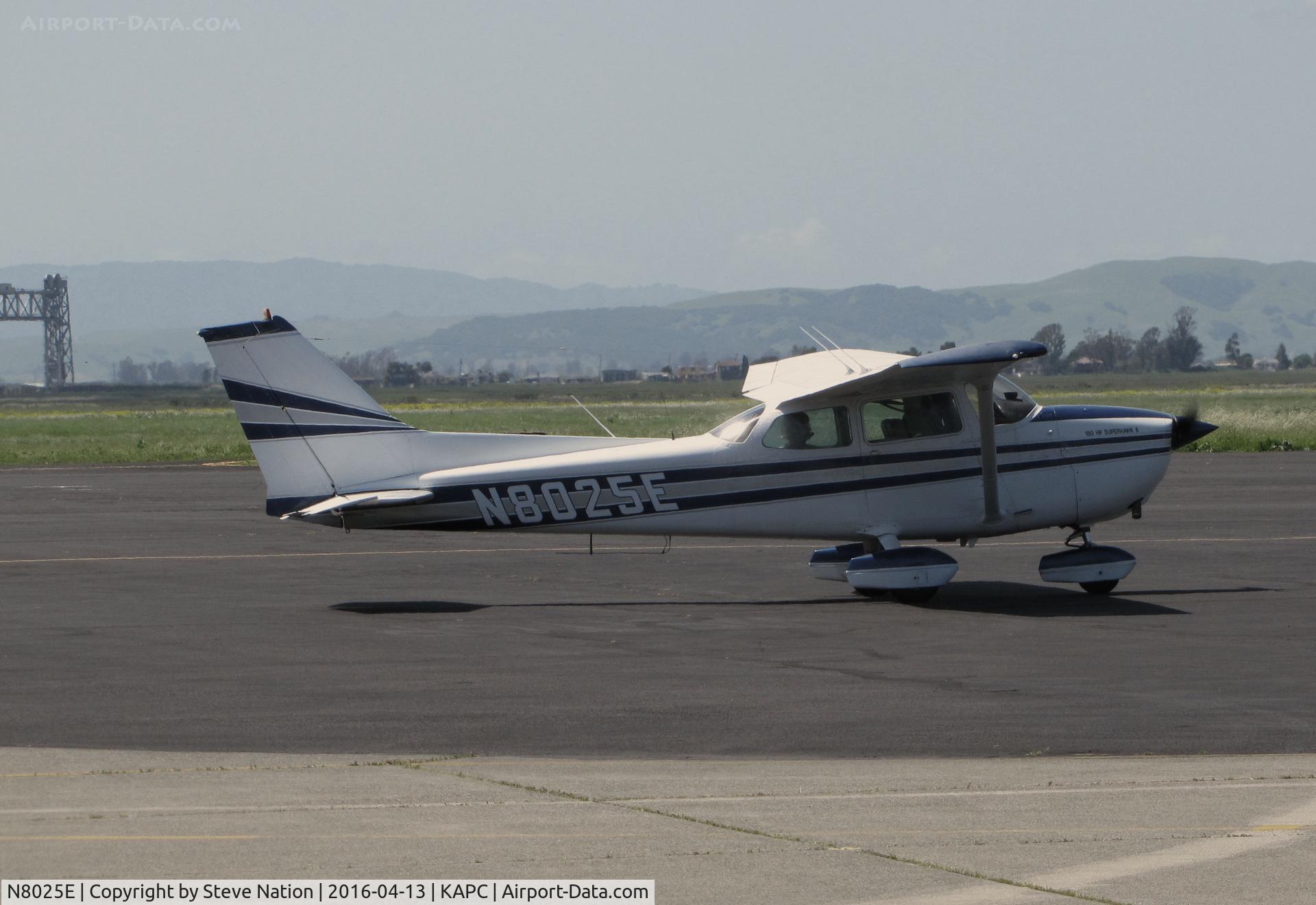 N8025E, 1978 Cessna 172N C/N 17272119, 1978 Cessna 172N visiting @ Napa County Airport, CA