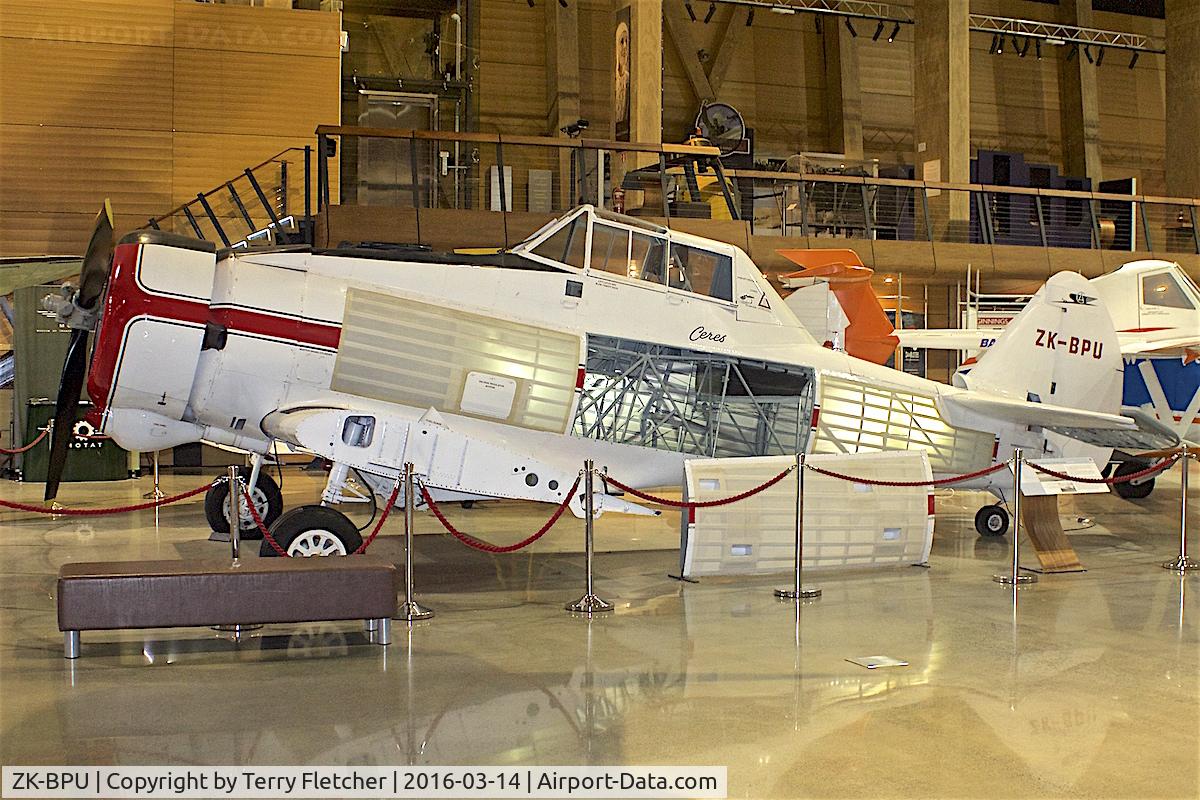 ZK-BPU, Commonwealth CA-28B Ceres C/N 4, Displayed at the Museum of Transport and Technology (MOTAT) in Auckland , New Zealand