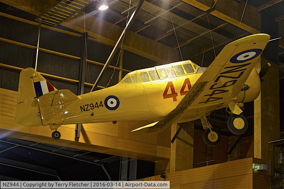 NZ944, North American AT-6 Harvard II C/N 66-2757, Displayed at the Museum of Transport and Technology (MOTAT) in Auckland , New Zealand