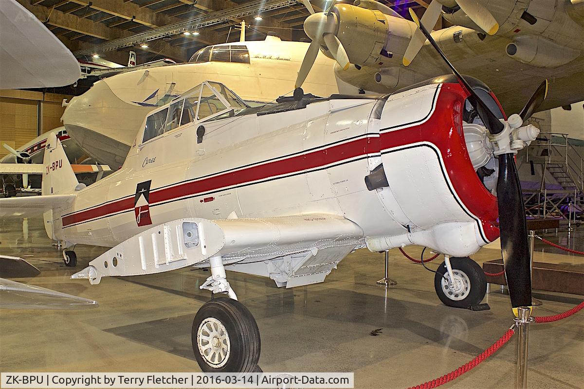 ZK-BPU, Commonwealth CA-28B Ceres C/N 4, Displayed at the Museum of Transport and Technology (MOTAT) in Auckland , New Zealand