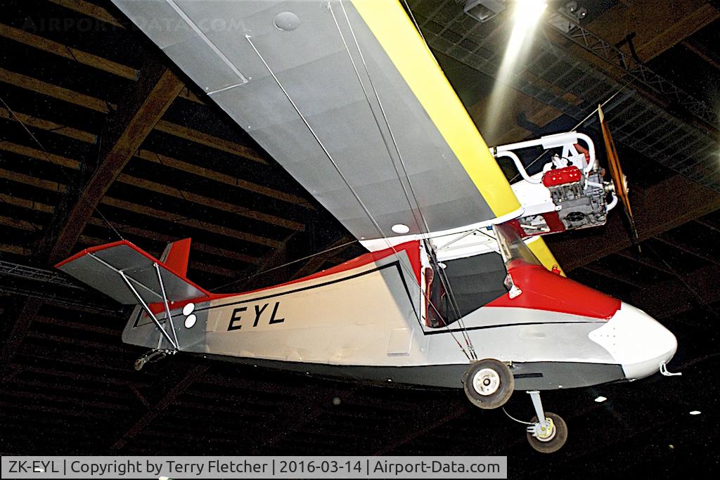 ZK-EYL, 1965 Flaglor Sky Scooter C/N AACA/367/1, Displayed at the Museum of Transport and Technology (MOTAT) in Auckland , New Zealand