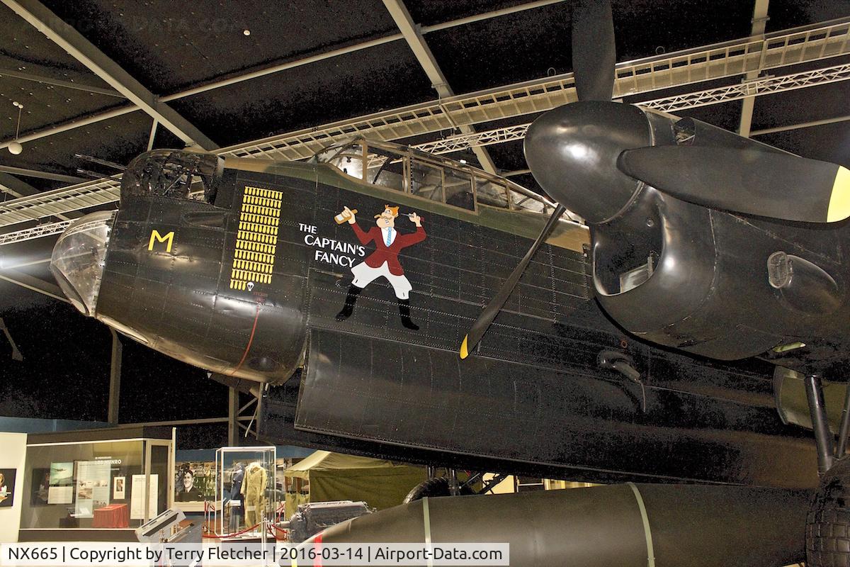NX665, 1945 Avro Lancaster B MK 7 C/N Not found WU13/NX665, Displayed at the Museum of Transport and Technology (MOTAT) in Auckland , New Zealand