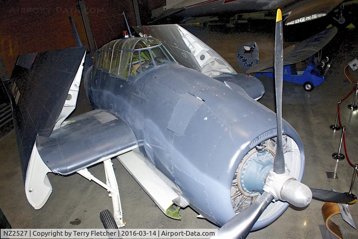 NZ2527, Grumman TBF-1C Avenger C/N 5625, Displayed at the Museum of Transport and Technology (MOTAT) in Auckland , New Zealand