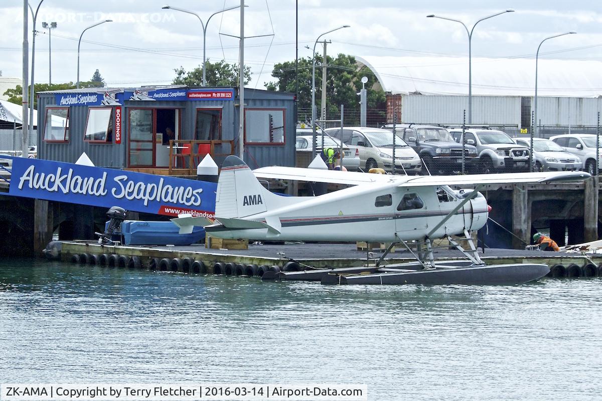 ZK-AMA, 1963 De Havilland Canada DHC-2 Beaver Mk.1 C/N 1477, At Auckland Harbour