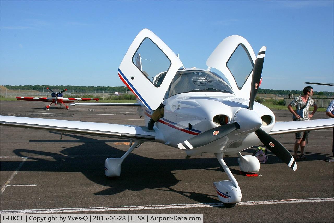 F-HKCL, 2012 Cirrus SR22 C/N 3877, Cirrus SR22, Static display, Luxeuil-St Sauveur Air Base 116 (LFSX) Air show 2015