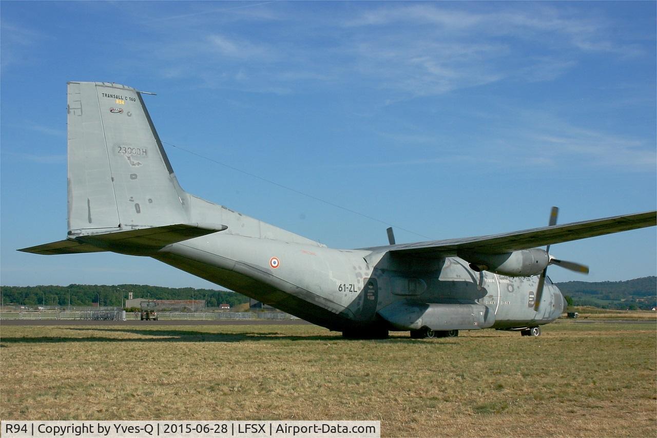 R94, Transall C-160R C/N 94, Transall C-160R (61-ZL), Taxiing to holding point, Luxeuil-St Sauveur Air Base 116 (LFSX) Air show 2015