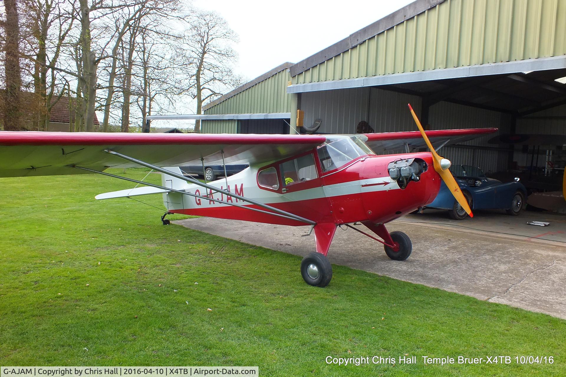 G-AJAM, 1946 Auster J-2 Arrow C/N 2371, at Temple Bruer