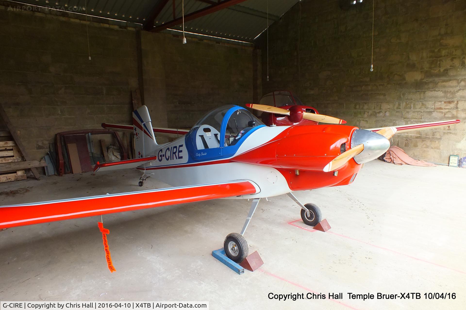 G-CIRE, 2015 Corby CJ-1 Starlet C/N LAA 134-14806, at Temple Bruer