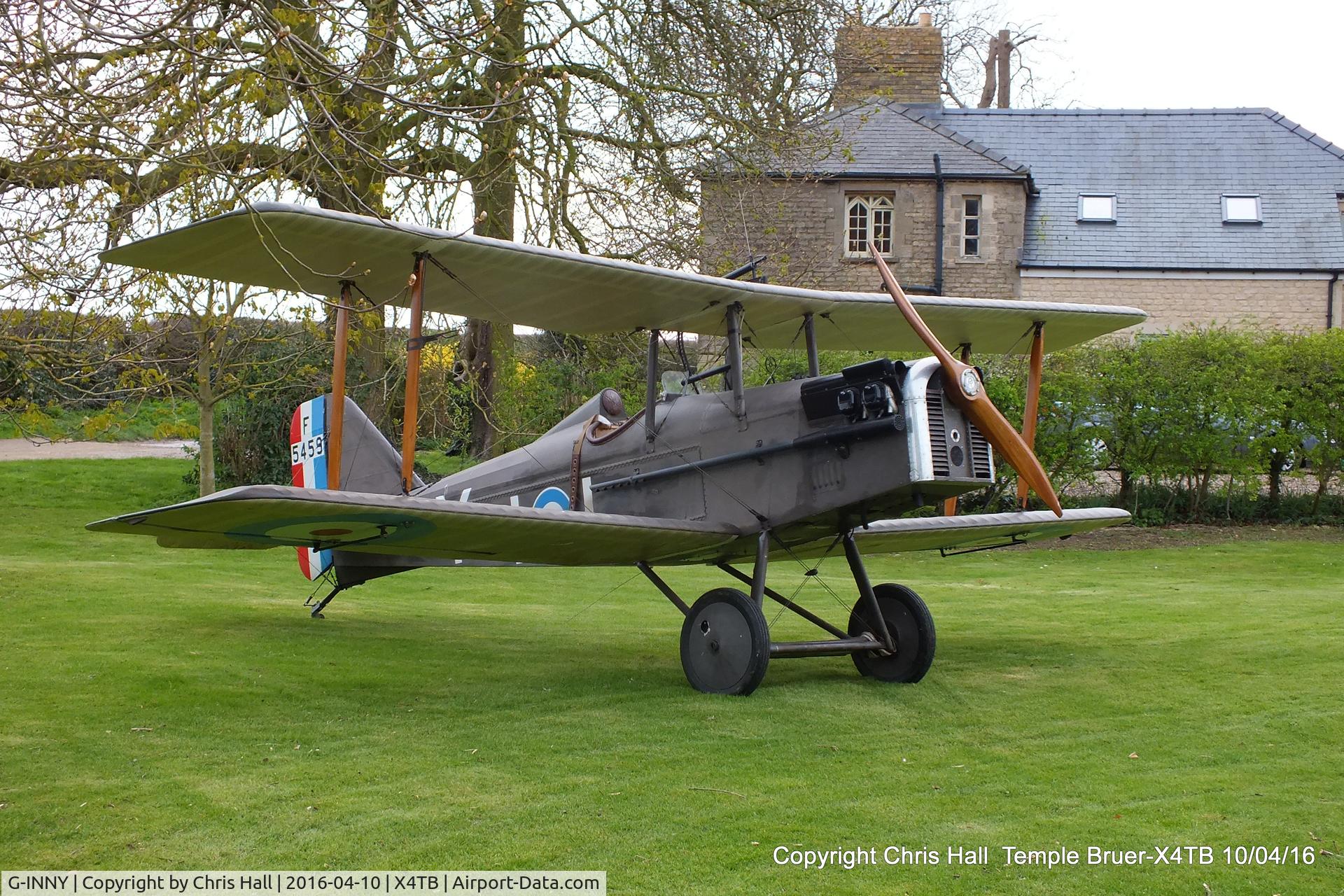 G-INNY, 1983 Royal Aircraft Factory SE-5A Replica C/N PFA 020-10439, at Temple Bruer